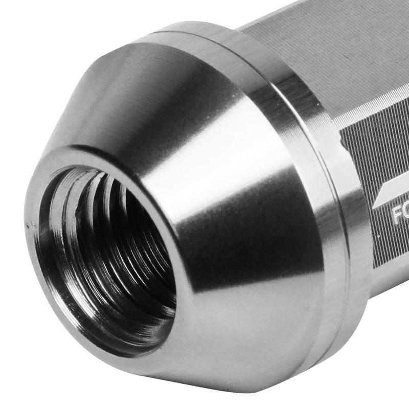 J2 Engineering 20 Pcs 7075 Aluminum Closed End M12 x 1.5 Lug Nuts Set w/Socket Adapter, Silver, Fit Conical Seat, LN-T7-006-15-SL - Image 4